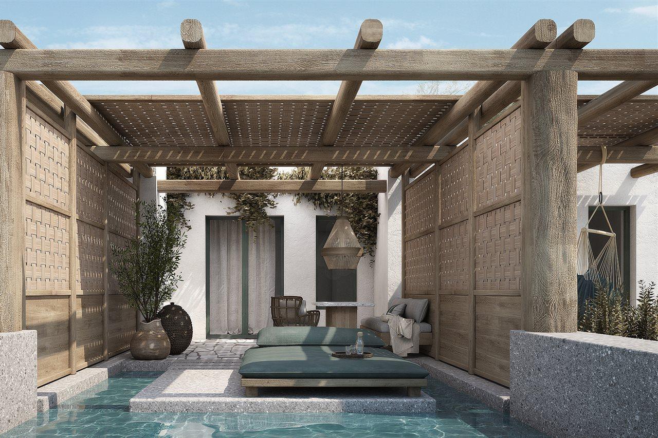 Archipelagos All Suites Elia  Buitenkant foto
